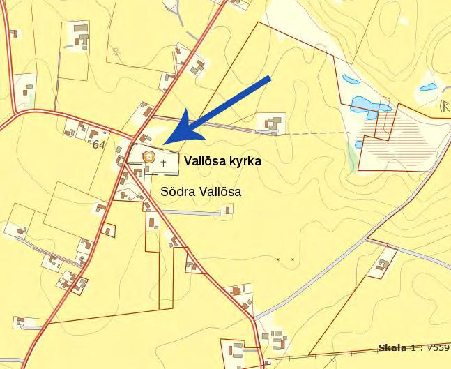 Karta över Skånes kommuner, Ystads kommun markerat med grönt Redigerad skärmdump från