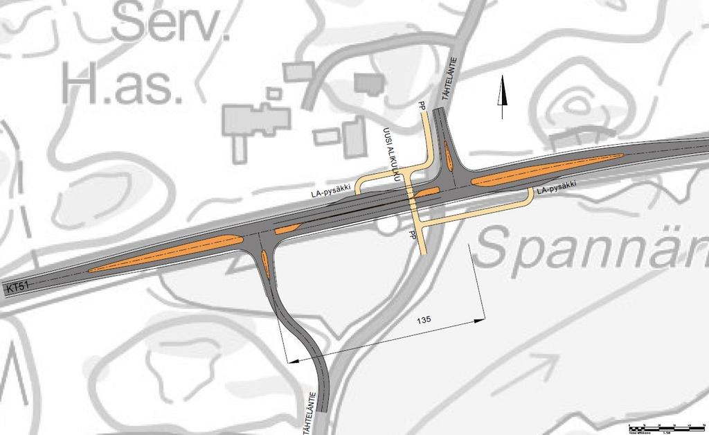 FCG SUUNNITTELU JA TEKNIIKKA OY Rapport 5 (8) 4 Planalternativ Planläggningssituation På området gäller landskapsplanen för Nyland samt etapplandskapsplan 1 och 2 för Nyland.