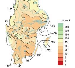 Väder i maj 2017 Temperatur Maj månad fortsatte med små