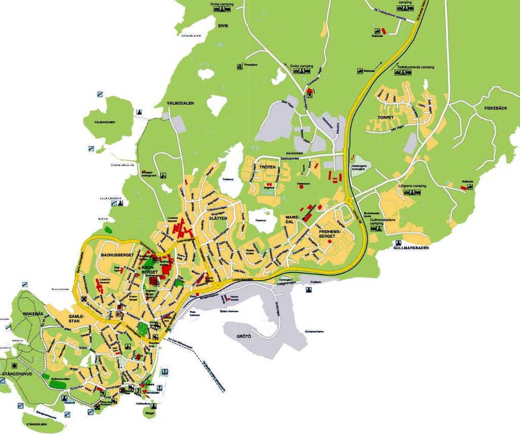 Tjänsteskrivelse Orienteringskarta Förvaltningens synpunkter Det aktuella exploateringsområdet ägs av dels ett privat företag samt dels av kommunen.