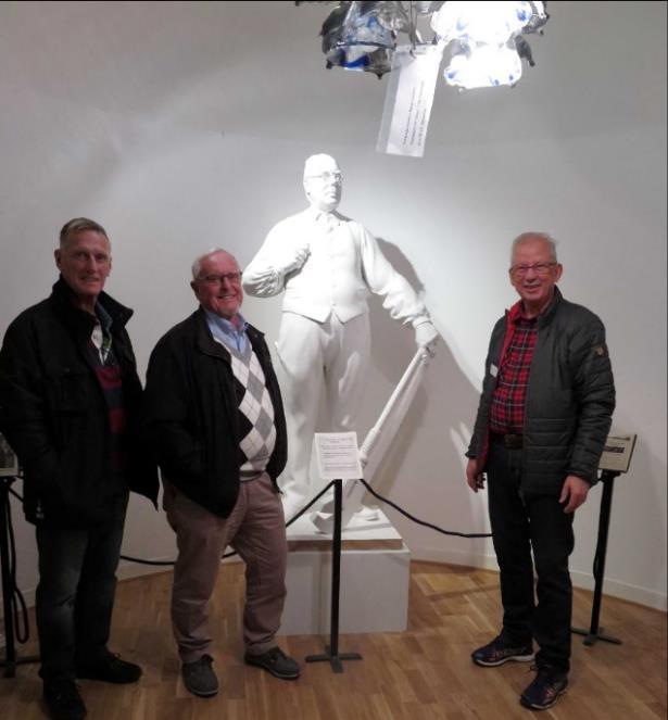 Eftermiddagen fortsatte med besök på JP Johansson museum som är beläget på gamla