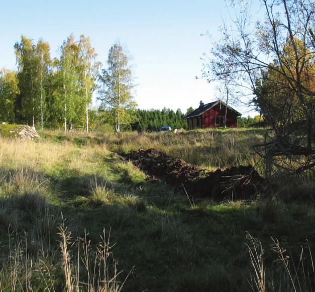 Blå linge anger ungefärliga läget för ursprunglig planerad