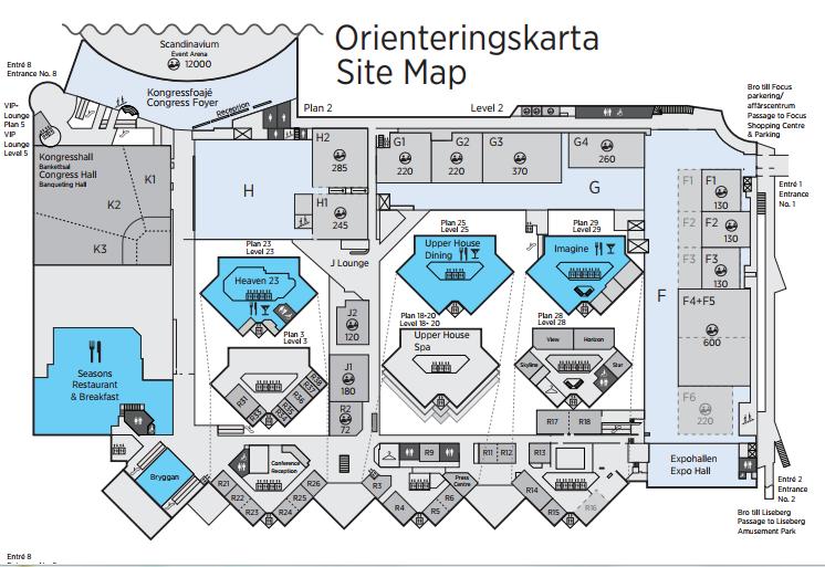 Gothia Towers, Nätverksdag 23 samt 24-25 maj 1.