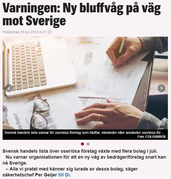 media om bakgrunden