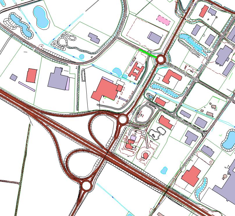 Falkenbergs kommun Trafiknämnd 2018-12-05 Grön sträckad linje motsvarar den del av det kommunala vägnätet som kan komma att