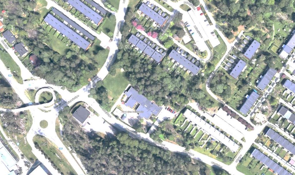 detaljplaneprocess. Utredningen omfattar ombyggnation av en befintlig förskola till en ny förskola i Balingsnäs, på Mörtsjövägen 3 i Huddinge kommun.