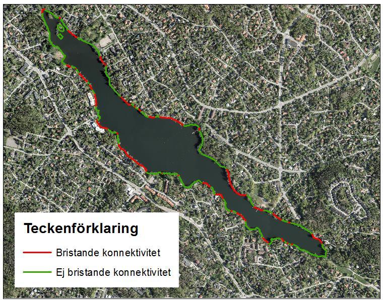 Ekologisk status avseende hydromorfologiska kvalitetsfaktorer (dvs fysiska livsmiljöer)