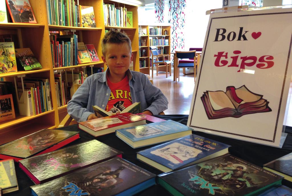 På bibliotek.uddevalla.se finns sidor för barn och unga med lästips, länktips m.m. BIBLIOTEKENS ÖPPETTIDER PÅ SOMMARLOVET Stadsbiblioteket Dalabergs bibliotek Ljungskile bibliotek 18 juni-12 augusti måndag-fredag 9.