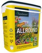 GroGreen Organic Start är perfekt som startgödsel överallt i trädgården, kökslandet