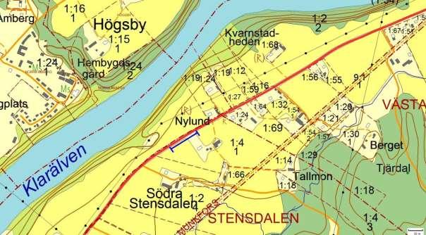 733, Nylund 1, STENSDALEN Allé ID på karta 3 Vägnummer S 733 Namn Nylund 1, STENSDALEN Gammalt namn och ID - Östra sidan 2 björkar, 10 lönnar, 2 lindar Norra sidan - Västra sidan - Södra