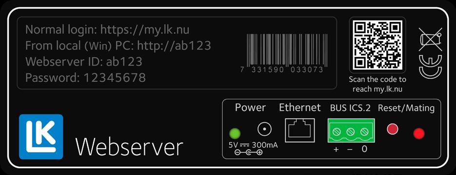 Inloggning, Reset password Lösenordet kan återställas genom funktionen Reset password. Ett mejl med instruktion skickas till den registrerade epostadressen. Login 6.