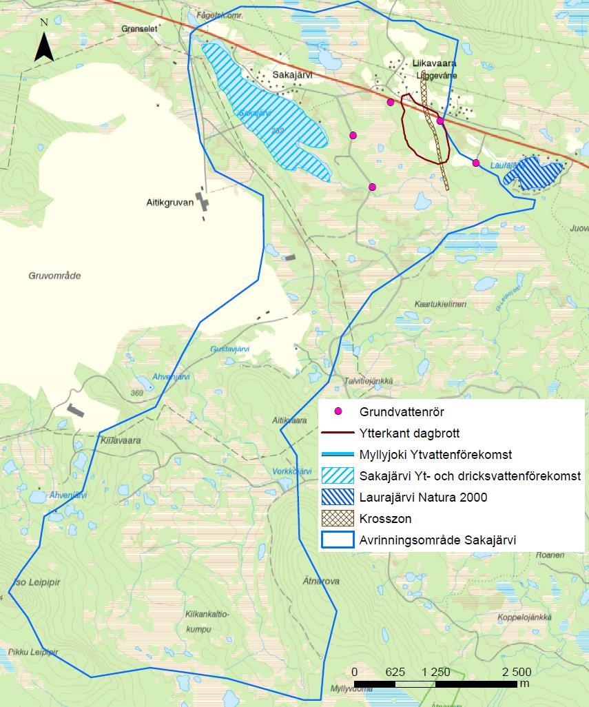 dricksvattenförekomst) - Laurajärvi (Torne och Kalix älv N2000) Natura