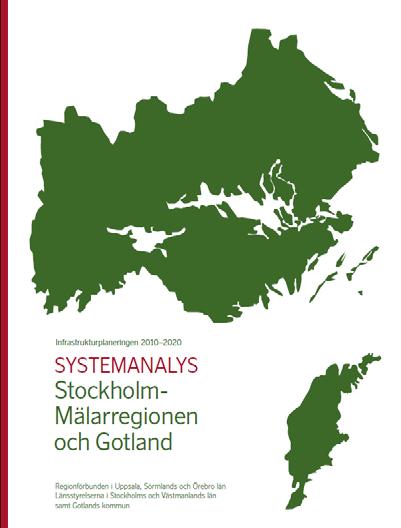 Samma år slöts ett avtal om Citybanans finansiering mellan staten och företrädare för fem län. Denna pm är i hög grad koncentrerad på den spårburna infrastrukturen.