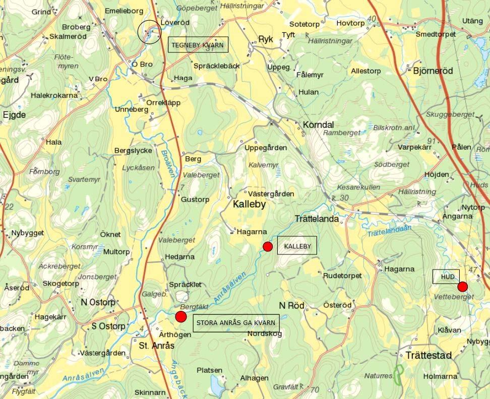 rikligt på nedre lokalen), skrubbskädda (sporadiskt på nedre lokalen), gädda (sporadiskt på nedre lokalen), storspigg (fåtal, men främst på nedre lokalen), ål (samtliga lokaler, men främst på den