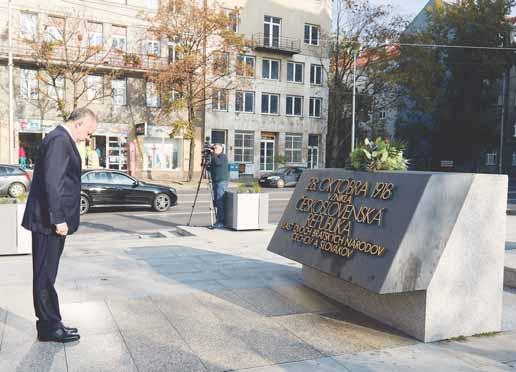 epicentra z mestečka Visso... FOTO SITA/AP K VÝROČIU VZNIKU ČESKOSLOVENSKA Prezident Andrej Kiska si už včera pripomenul 98. výročie vzniku Československej republiky.