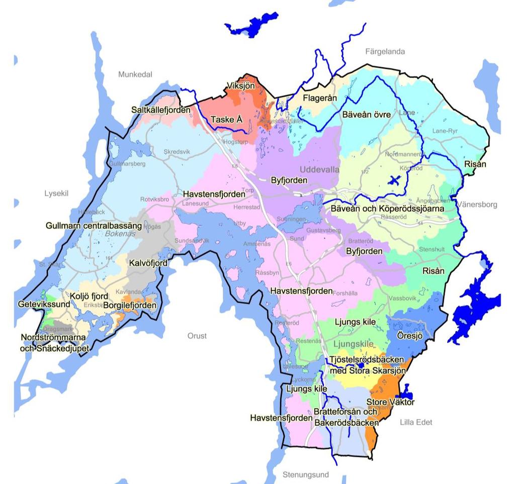 BILAGA 4 Enskild vatten- och avloppsförsörjning, per delområde I denna bilaga beskrivs vatten- och avloppssituationen i olika delområden av kommunen.