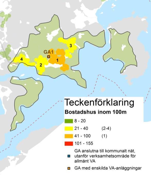 4.1 Samlad bedömning Ingen stor omvandling från fritidshus till permanentboende. Enstaka svårigheter med dricksvattenförsörjningen förekommer på grund av avloppsutsläpp uppströms dricksvattenbrunnar.