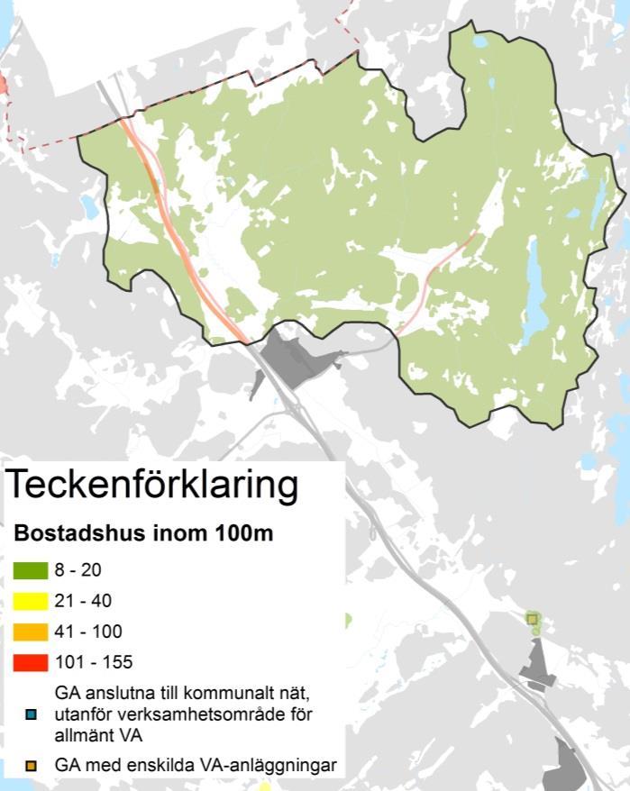 4.9 Taske Å Korta fakta om delområdet Antal bostadshus: Omvandlingstrend: Avloppslösning: Dricksvattenlösning: Antal områden med utpekade i Bilaga 5 Ekologisk status, ytvattenförekomst Påverkat av