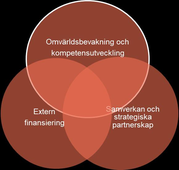 Fokusområden Omvärldsbevakning och kompetensutveckling Kommunen ska delta i internationella nätverk, konferenser och projekt för att knyta kontakter, dela med sig och ta del av goda exempel,