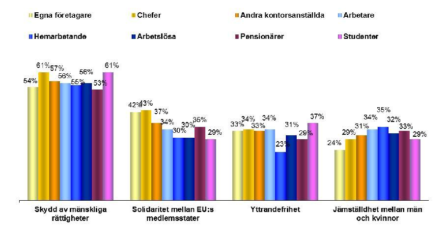 H. Europaparlamentet idag och i morgon: värden som ska