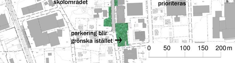 anslutning till skolorna. Detta blir också ett led i att göra kommunen ännu mer barnvänlig. Skolorna och i förlängningen skolområdena är viktiga för presumtiva inflyttare.