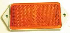 01 Röd Artikelnr: 2110.03 Orange Reflex Storlek: 75 x 45mm.