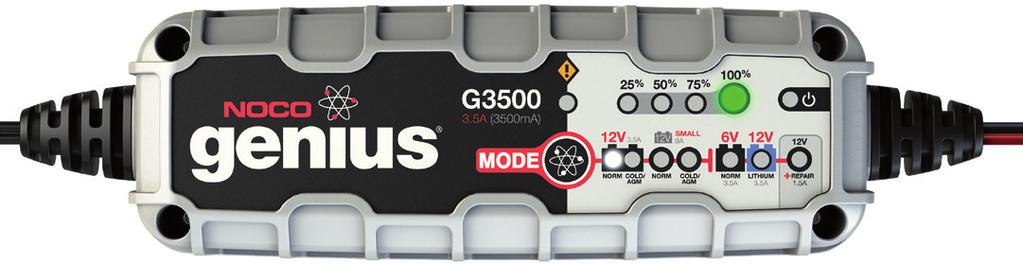 Batteriladdare 6 & 1 volt G1100 är en smidig liten automatisk batteriladdare och underhålsladdare för 6v och 1v blysyrabatterier och 1v litiumjonbatterier.