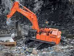 De stora grävmaskinerna i Zaxis-6 serien förstärker Hitachis goda rykte av