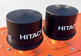 ULTIMAT LIVSLÄNGD Hitachis grävmaskiner är utformade och konstruerade för att arbeta kontinuerligt år efter år i krävande miljöer och skiftande temperaturer.