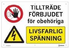 Om risk finns att komma inom närområdet med mätutrustning ska måttband och avvägningsstänger vara av icke-ledande material. 12.6.