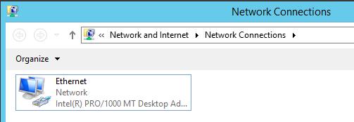 ICT IP adress inställningar IP adress inställningar görs först och därefter ändrar vi