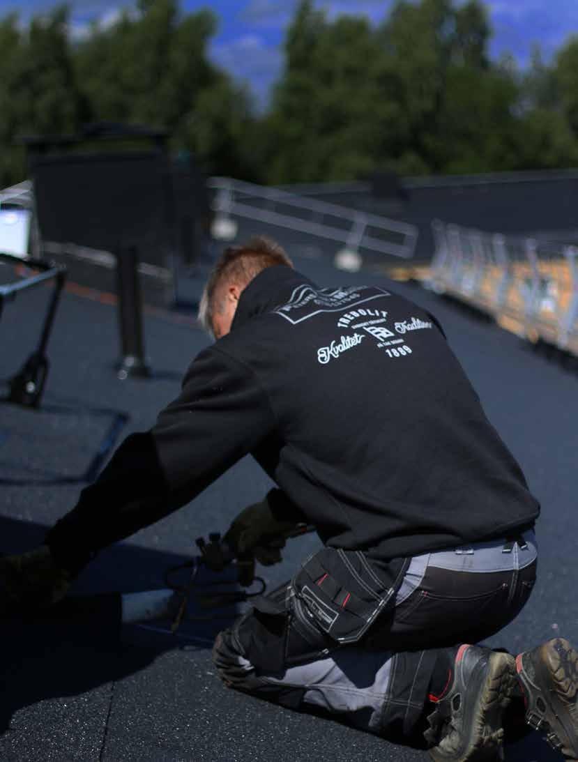 SVENSKT TÄTSKIKT PÅ TAK SEDAN Trebolits erbjudande TREBOLITS ERBJUDANDE FÖR DIG SOM ÄR AUKTORISERAD TAKENTREPRENÖR Om du är auktoriserad Trebolit-entreprenör får du tillgång till många nyttiga och