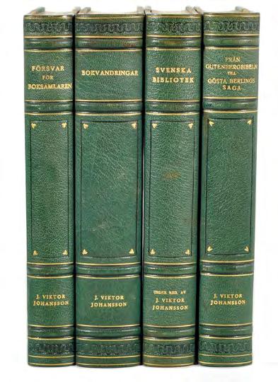 8. EKSTRAND, V. Förteckning öfver svensk litteratur i landtmäteri 1643-1909. Sthlm, 1910. 84 s. Trevligt marmorerat pappbd med benvit titeletikett (Södermalms bokbinderi, osignerat).