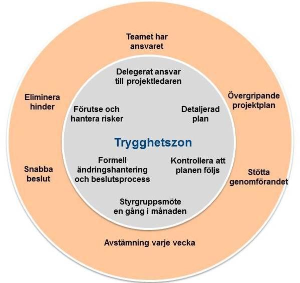 Hur ska styrgruppen agera i agila projekt?