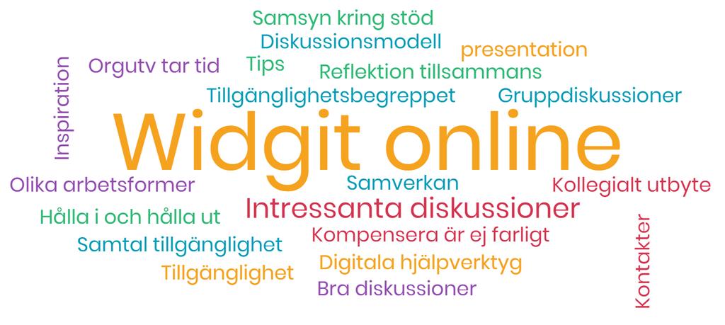 Vad tar du med dig från nätverket Input