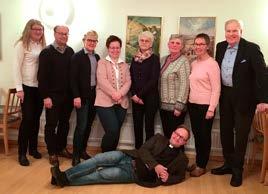 Församlingsråden 2018-2021 GEMENSAMT Från vänster: Bodil Ahlström, Magnus Ahlström, Christina Widell, Carina Petersson, Elisabeth Lindroth, Annette Rehn, Britt-Marie Axgården, Mats Johansson.