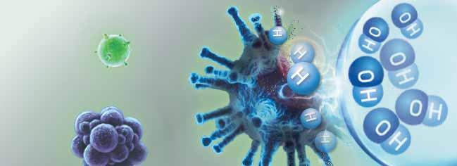 nanoe X tar bort lukt och hämmar vissa bakterier och virus nanoe X innehåller 10 gånger¹ mer  Den