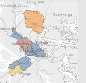 Utvärderade miljöer och upptagningsområden till nyproduktion samt prisnivå för