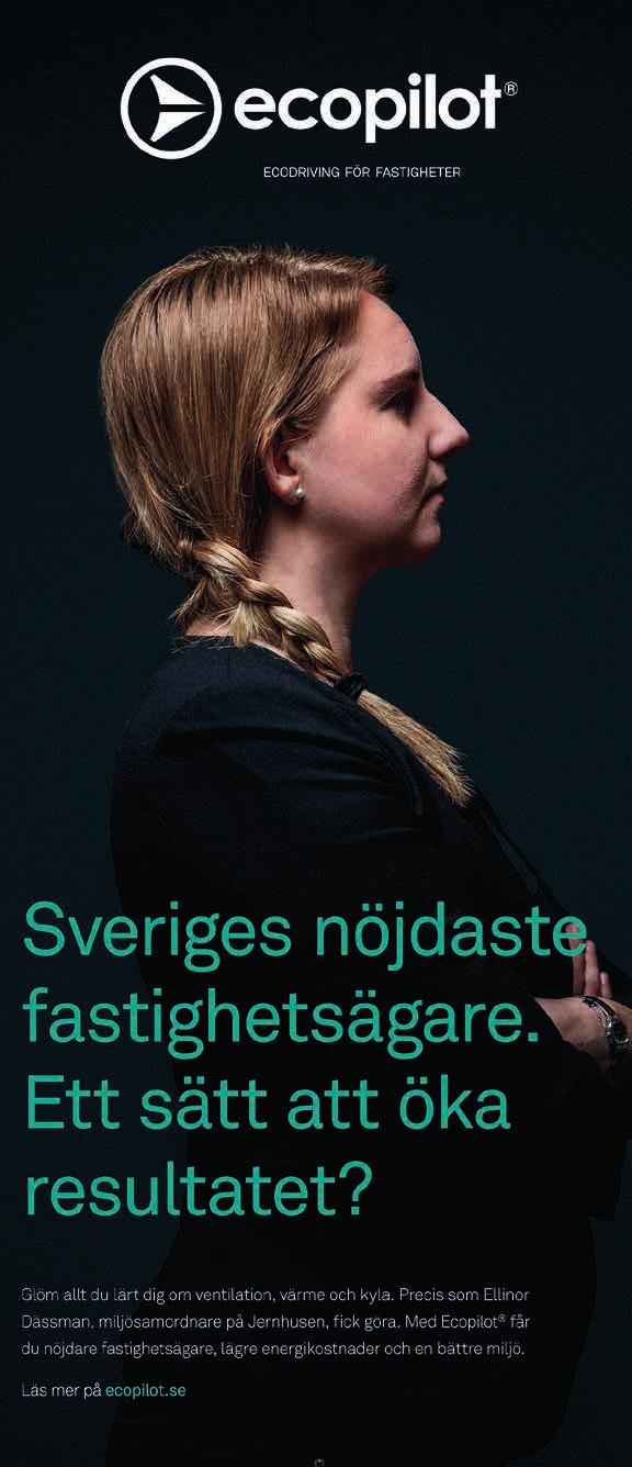Ecopilot Energieffektivisering och optimering av inomhusklimat till fastigheter Ecopilot AB utvecklar, marknadsför och via partners säljer innovativa, intelligenta och intuitiva mjukvarutjänster för
