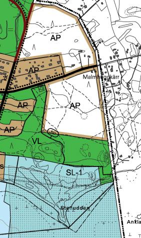 HANGÖ STAD 3 Generalplan Området har ingen generalplan.