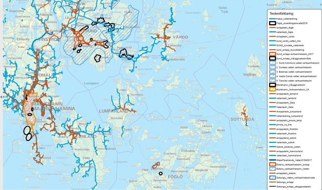 vatten- och avloppsnät kan indikera på att de inte reflekterar det riktiga värdet att ha tillgång till allmänt VA.