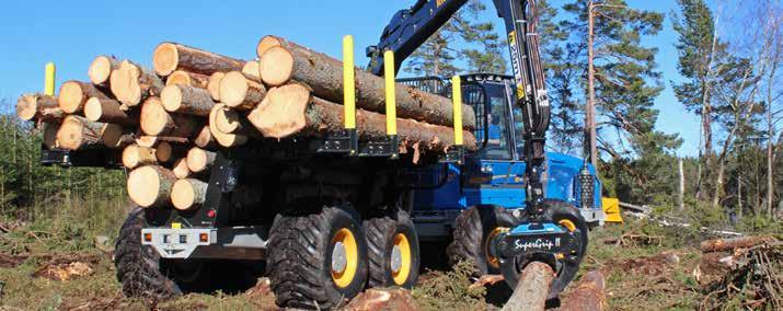 ROBUST STORSKOTARE FÖR EFFEKTIVA TRANSPORTER 260 kn dragkraft stark och unik transmissionen Den steglösa hydrostatiska transmissionen med en