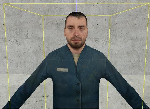4.2 Förstudie Skärmdump av karaktärsmodell från Half-Life 2 Då jag