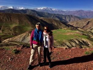Dag 2. Söndag. Över Höga Atlas. Marrakech Demnate Höga Atlas - Ameridil 260 km. Ca 6 tim.