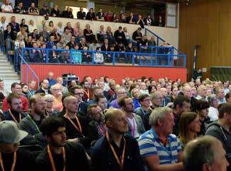 Tränarsymposiet Tränarsymposiet genomfördes i Arena Skövde i samband med Domar-- och Föreningssymposiet och hade omkring 1200 deltagare. Ca. 30 olika seminarier fanns att välja bland.