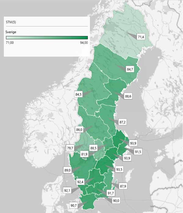 REGIONAL TRANSPORTPLAN FÖR VÄRMLANDS LÄN 2018-2029 Järnvägarna i Värmland, i synnerhet Värmlandsbanan, har stora trafikmängder i förhållande till tillgänglig kapacitet.