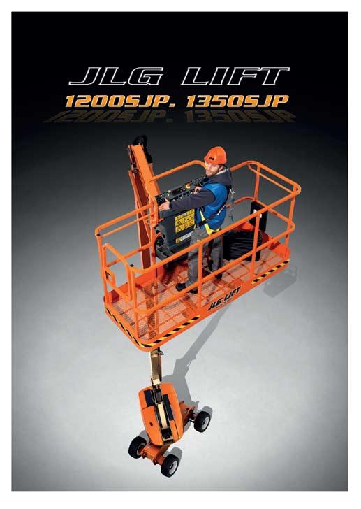 Teleskopbomliftar Diesel Tekniska specifikationer. Dieseldrivna Teleskopbomliftar av typen Ultraboom JLG 1200SJP.