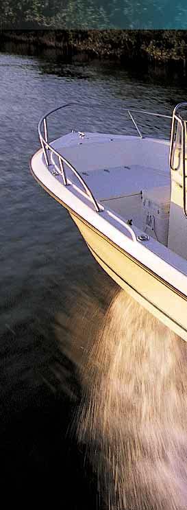 För alla farleder Mercury 4-takt har allt man kan begära av en båtmotor.