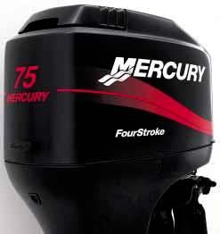 Råstyrka och villiga hästar finner du i Mercury 75 & 90 hk.