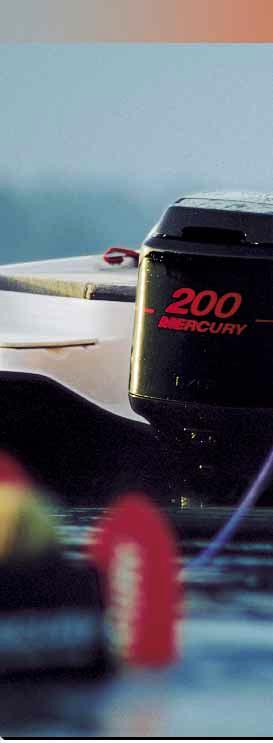 Oöverträffade prestanda Prestanda, fart och respektingivande styrka Mercurys 2-taktare är byggda för att ge allt och ta emot mycket stryk.